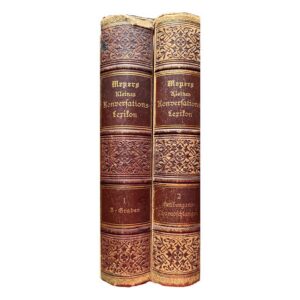 Meyers Kleines Konversations-Lexikon I und II - - - 1895 - -
